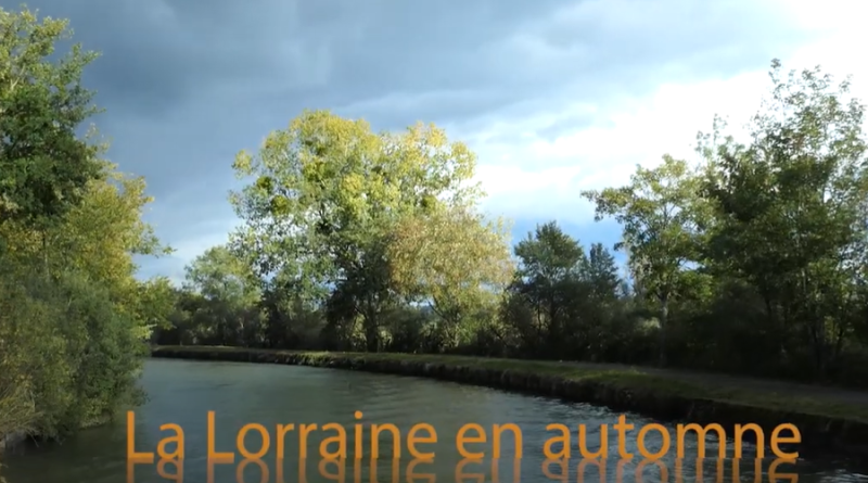 Navigation en Lorraine en automne