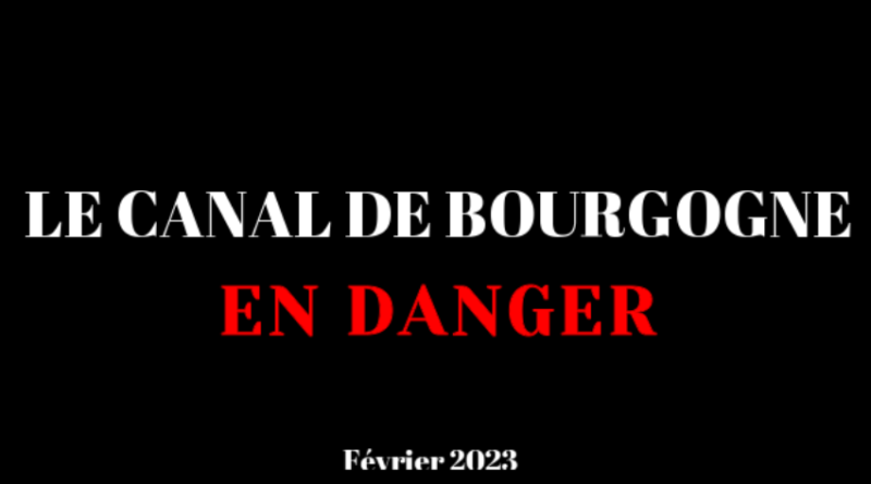 Le canal de Bourgogne en danger